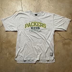 Vintage Green Bay Packers T-Shirt NFL Gridiron Reebok L